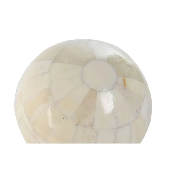 Dekoráció gömb csíkos 10x10x10 cm