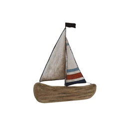 Dekoráció hajó 39x6x46 cm