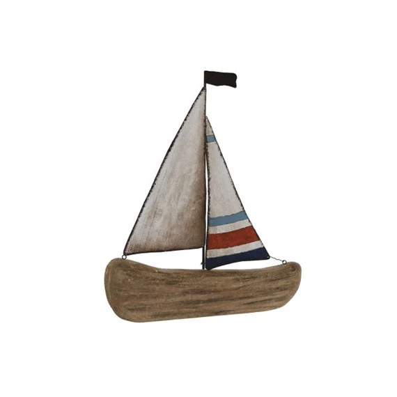 Dekoráció hajó 39x6x46 cm