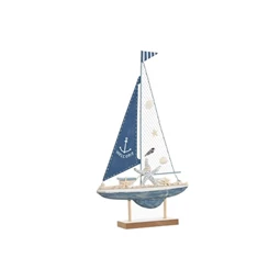 Dekoráció hajó 19,5x6x35,5 cm