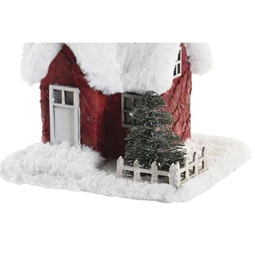 Dekoráció ház 17x16,5x17 cm 2 féle