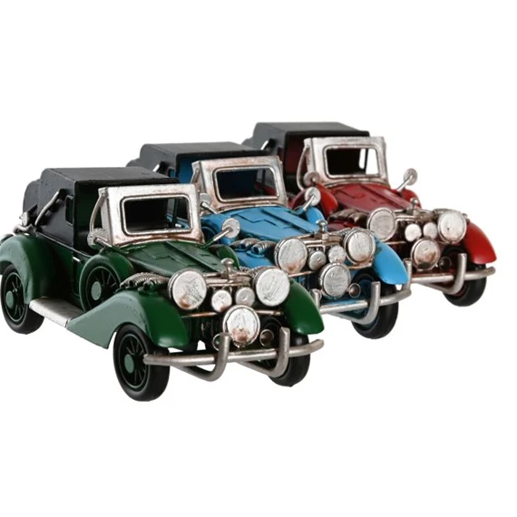 Dekoráció jármű 16x7,5x7 cm 3 féle