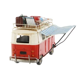 Dekoráció kisbusz 27x10x17 cm 3 féle