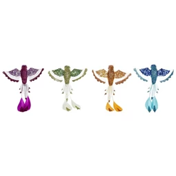 Dekoráció kolibri 11x5x13 cm 4 féle
