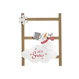 Dekoráció létra 14x2x45 cm