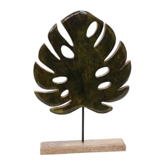 Dekoráció levél 29x7x41 cm