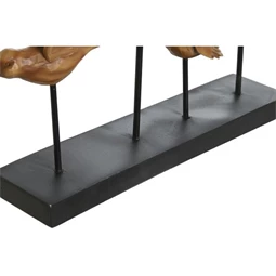 Dekoráció madarak 32x6x24 cm