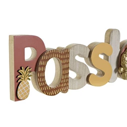 Dekoráció "Passion" felirat 44x4x12 cm