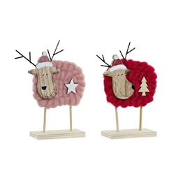 Dekoráció rénszarvas 12x4x17 cm 2 féle