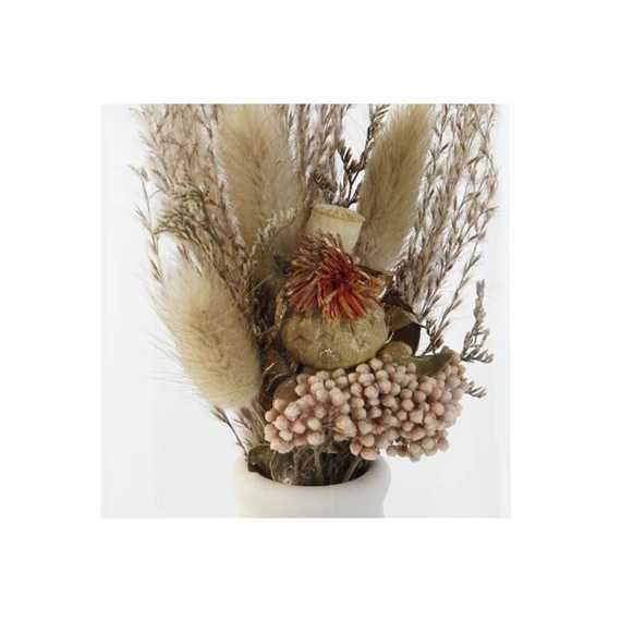 Dekoráció szárazvirág 8,5x8,5x20 cm 2 féle