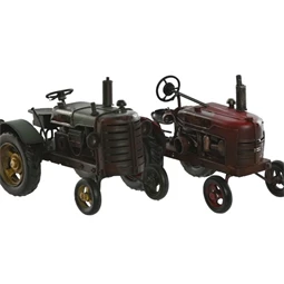 Dekoráció traktor 17x10x11 cm 2 féle