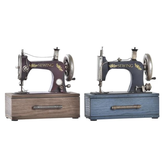 Dekoráció varrógép 23x12x23,5 cm 2 féle