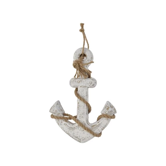 Dekoráció vasmacska, akasztós 25x4,5x31 cm