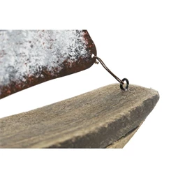 Dekoráció vitorlás 26x6x34 cm