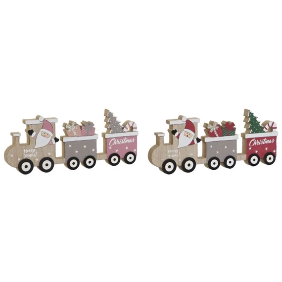 Dekoráció vonat 30x2x13 cm 2 féle