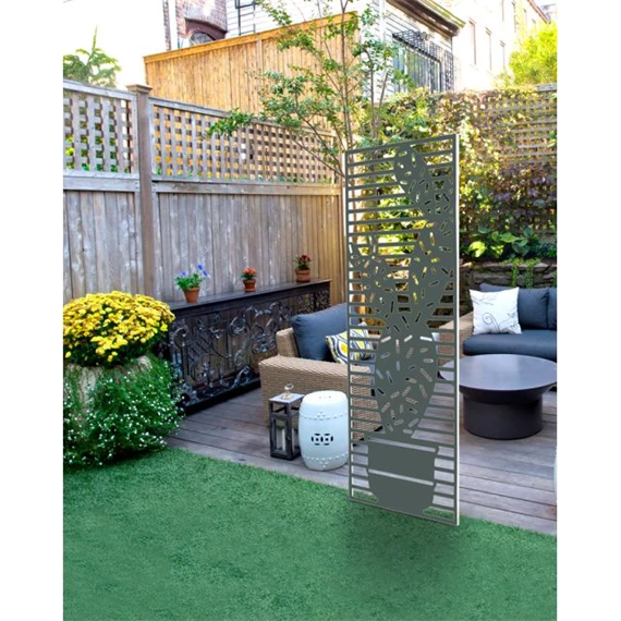 Dekorációs panel kaktusz mintával 0,6x1,5 m