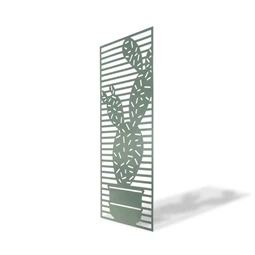 Dekorációs panel kaktusz mintával 0,6x1,5 m