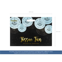 Dekorációs rozetták lila 20-30 cm S/3