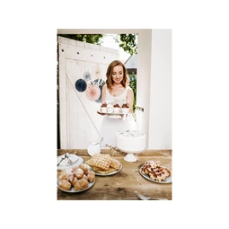 Dekorációs rozetták mix 38 cm, 25 cm, 21 cm, 19 cm, 14 cm S/5