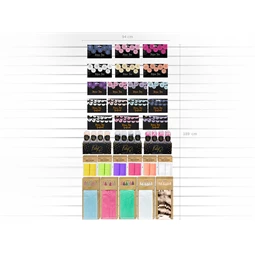 Dekorációs rozetták világoskék 20-30 cm S/3