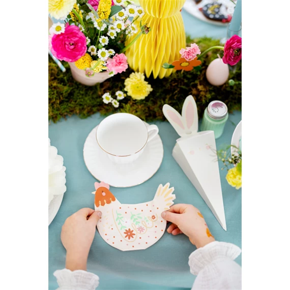 Dobozok nyulak, mix, 7,2x26,5x7,2 cm S/6