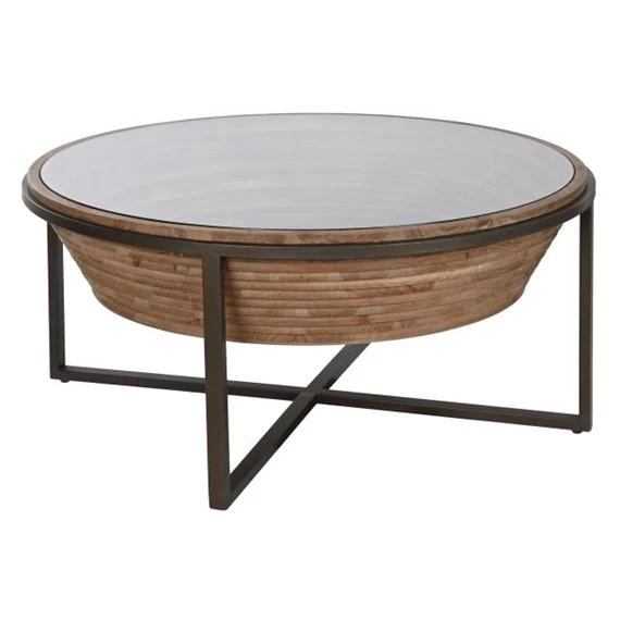 Dohányzóasztal 102x102x46 cm