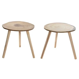 Dohányzóasztal 40x40x40 cm 2 féle