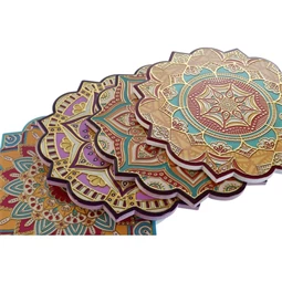 Edényalátét 20x20x1 cm 4 féle