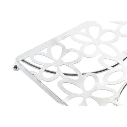 Edényalátét krómozott 18x18x1,5 cm