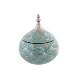 Ékszertartó tetővel 14x14x17 cm