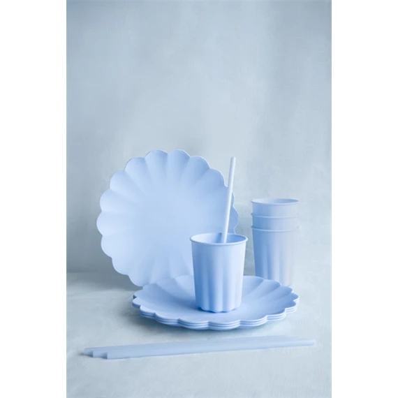 Eldobható asztalterítő 180x120 cm világoskék