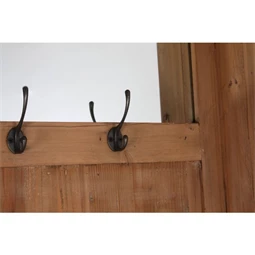 Előszobaszekrény tükörrel 124x40x200 cm