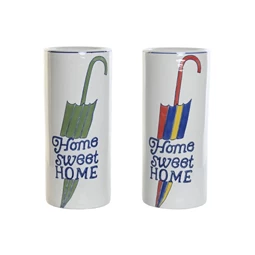 Esernyőtartó "Home Sweet home" felirattal 19x19x45 cm 2 féle