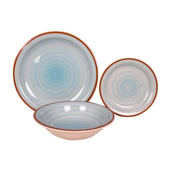 Étkészlet 27,5x27,5x3,3 cm S/18