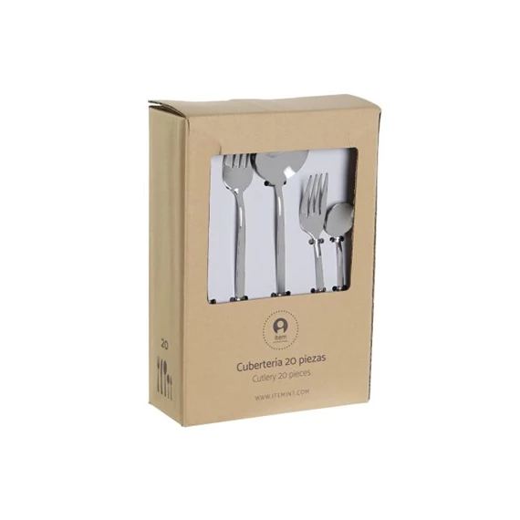 Evőeszköz készlet 2x0,5x22 cm S/20