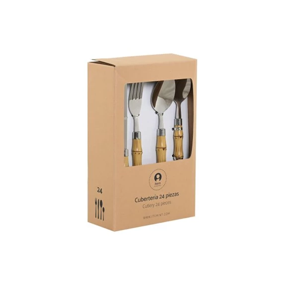 Evőeszköz készlet 3x2x16 cm S/24