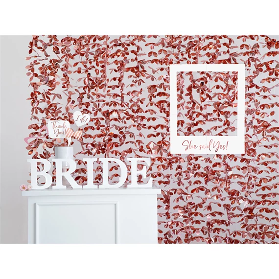 Fa betű d fehér 19,5x20 cm