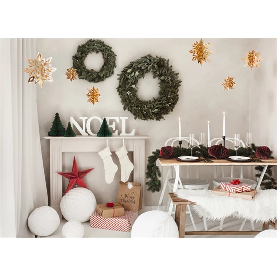 Fa betű n fehér 21,5x20 cm