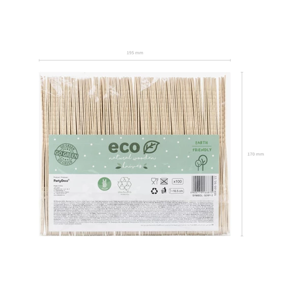 Fa kések 16,5 cm S/100