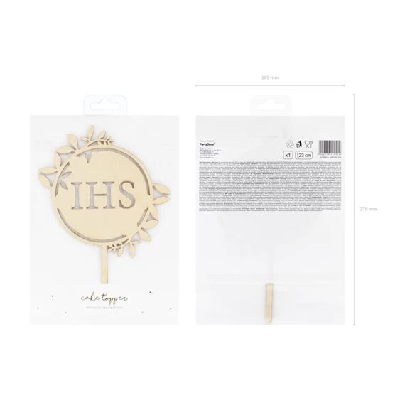 Fa tortadísz ihs 23 cm