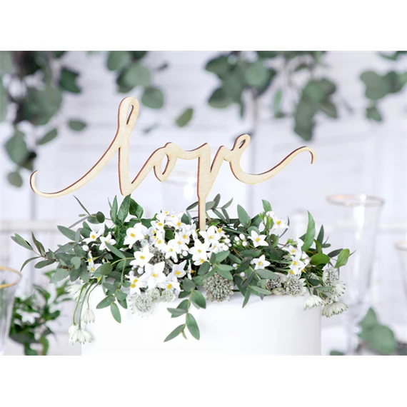 Fa tortadísz love 16 cm