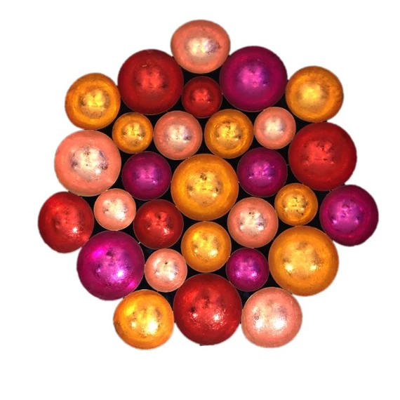 Fali dekor kerek 100x100x10 cm