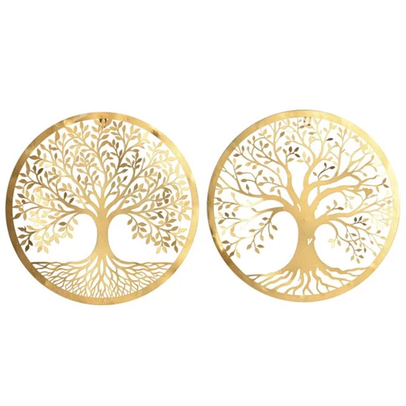 Fali dekoráció, életfa 40x1x40 cm 2 féle