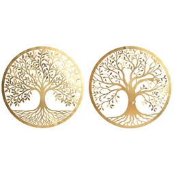 Fali dekoráció, életfa 60x1x60 cm 2 féle