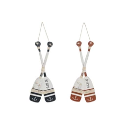 Fali dekoráció evezőlapátok 15x2x48 cm 2 féle