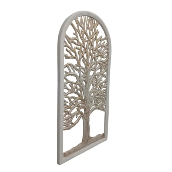 Fali dekoráció, fa 60x2x120 cm