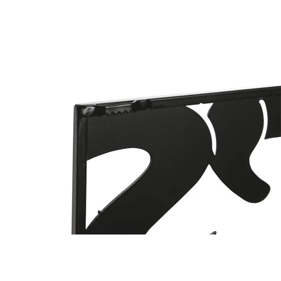 Fali dekoráció feliratos 44,5x1x44,5 cm 2 féle