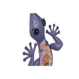 Fali dekoráció gyík 13,5x1x30 cm 2 féle