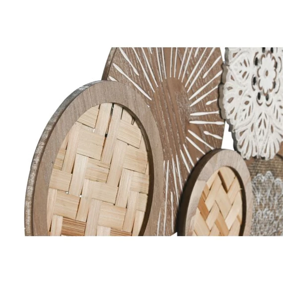 Fali dekoráció körök 84x4,5x44,5 cm