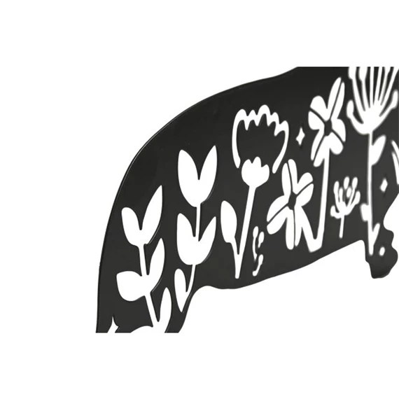 Fali dekoráció kutya 40x1x33 cm 4 féle